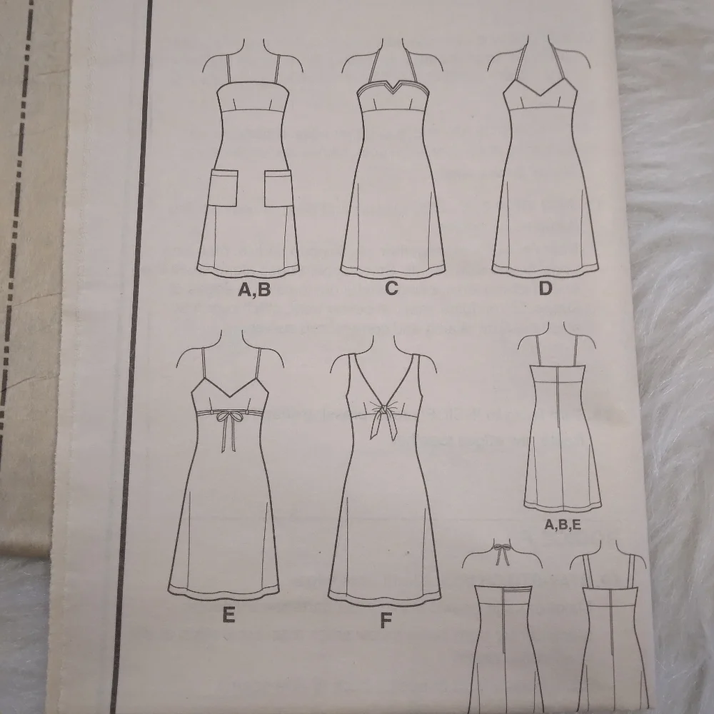 NEW LOOK 6459 Size 8-18 Misses' Dress In 6 Variations, EASY!